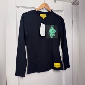 Calvin Klein Jeans Andy Warhol Black Long Sleeve Tee